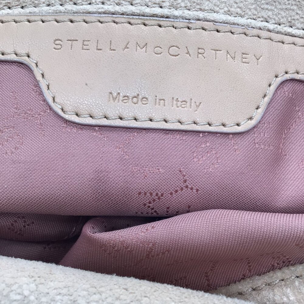 STELLA MCCARTNEY BLUSH PINK MINI FALABELLA SHOULDER BAG - Picture 8 of 8